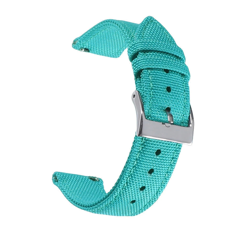 Waterproof Sailcloth Watch Band Quick Release Watch Strap 18mm 19mm 20mm 21mm 22mm 24mm Nylon Watchband for Blancpain for Omega