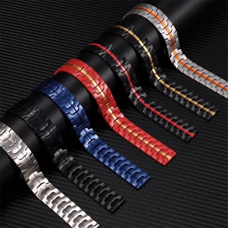 Metal Strap For Omega X Swatch Joint MoonSwatch Stainless Steel Business Bracelet For Amazfit GTS 3 4 4mini Wristband Accessory