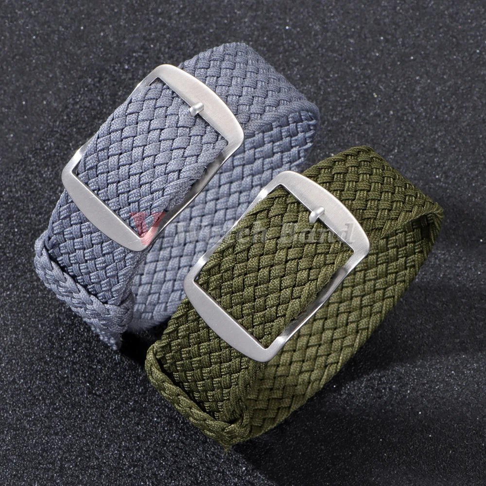 High Quality Nylon 18mm 20mm 22mm Watch Band for Seiko for Fossil for Oris Military Casual Watchband Army Sport Straps Replace