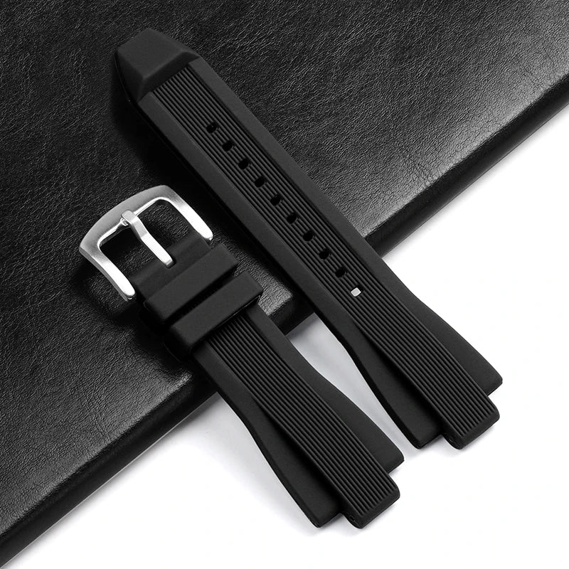 13X29mm Silicone Strap for Michael Kors Watch Band MK9020 MK8729 MK9026 MK8184 MK8152 Soft Bracelet Men Replacement Wristband