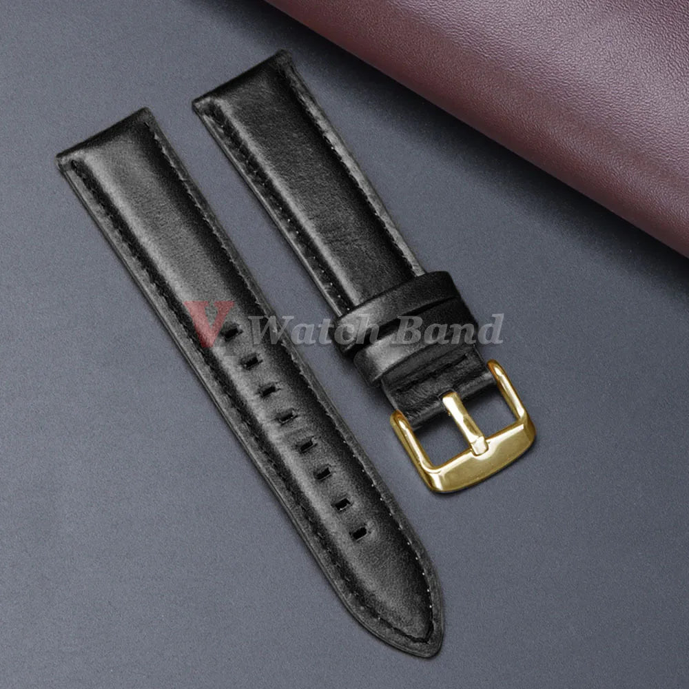 Universal Leather Strap for DW Daniel Wellington Watch Band 17mm 18mm 20mm 22mm Meninos Assistem Genuine Leather Watchband