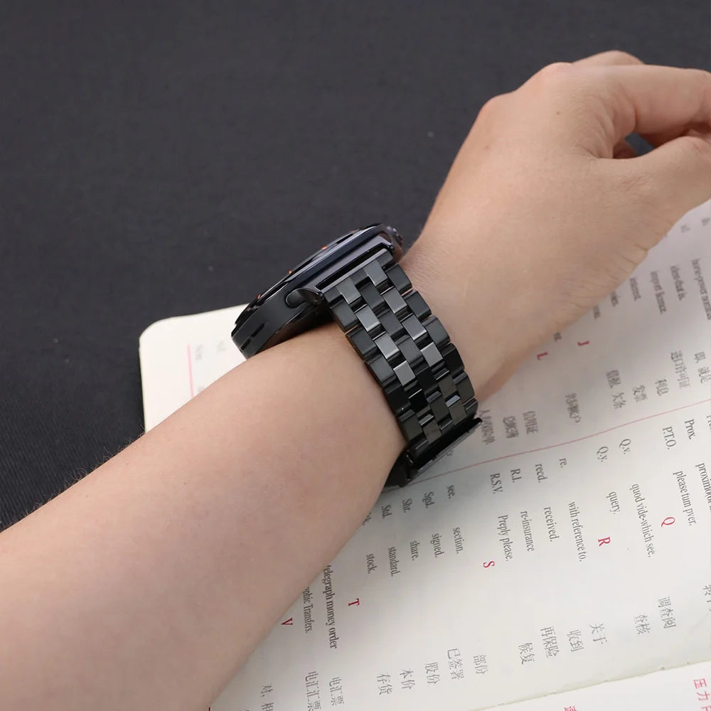 For Samsung Galaxy Watch Ultra Band Stainless Steel Bracelet For Galaxy Watch Ultra 47mm Correa Metal Business Watchband