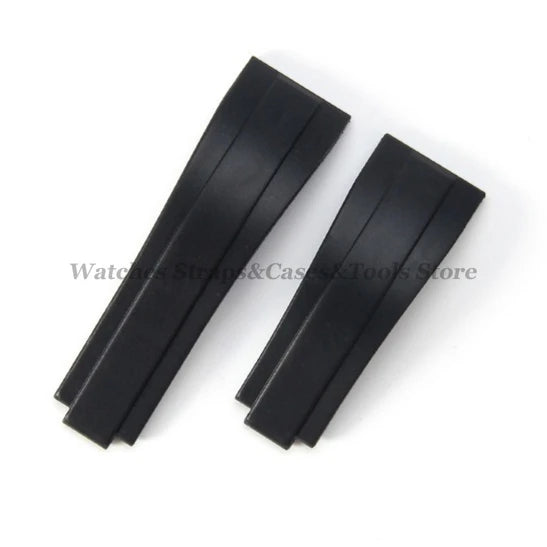 20mm Silicone Strap For Rolex for Daytona for Submariner Diving Bracelet for Oysterflex Soft Rubber Waterproof Men's Sports Band