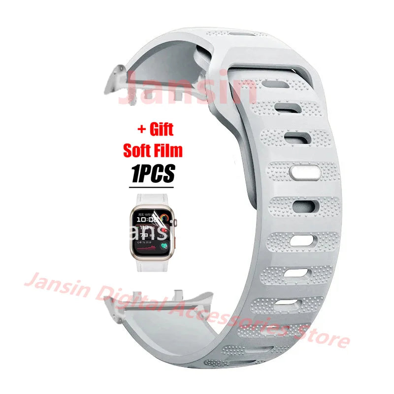 Silicone Band For Huawei Watch D2 Correa Screen Protector Film For Huawei Watch D2 Bracelet Replaceable Sport Band Accessories