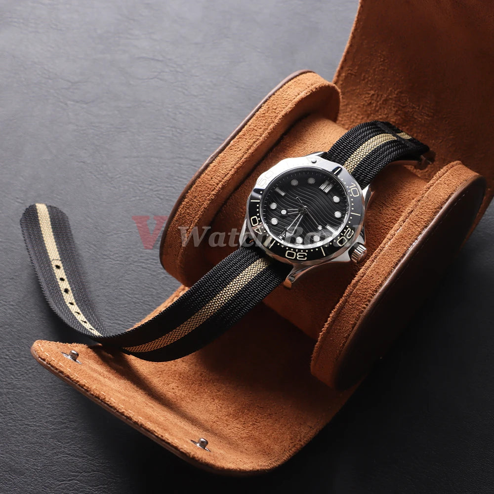 Canvas Nylon Watch Strap 20mm for Omega for Swatch for MoonSwatch for Seiko Men Women Sport Waterproof Folding Buckle Watchband