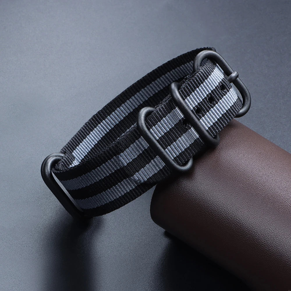 18mm 20mm 22mm Strap for Seiko High Quality Nylon Watch Band Army Sport Bracelet Replacement for Omega Military Casual Watchband