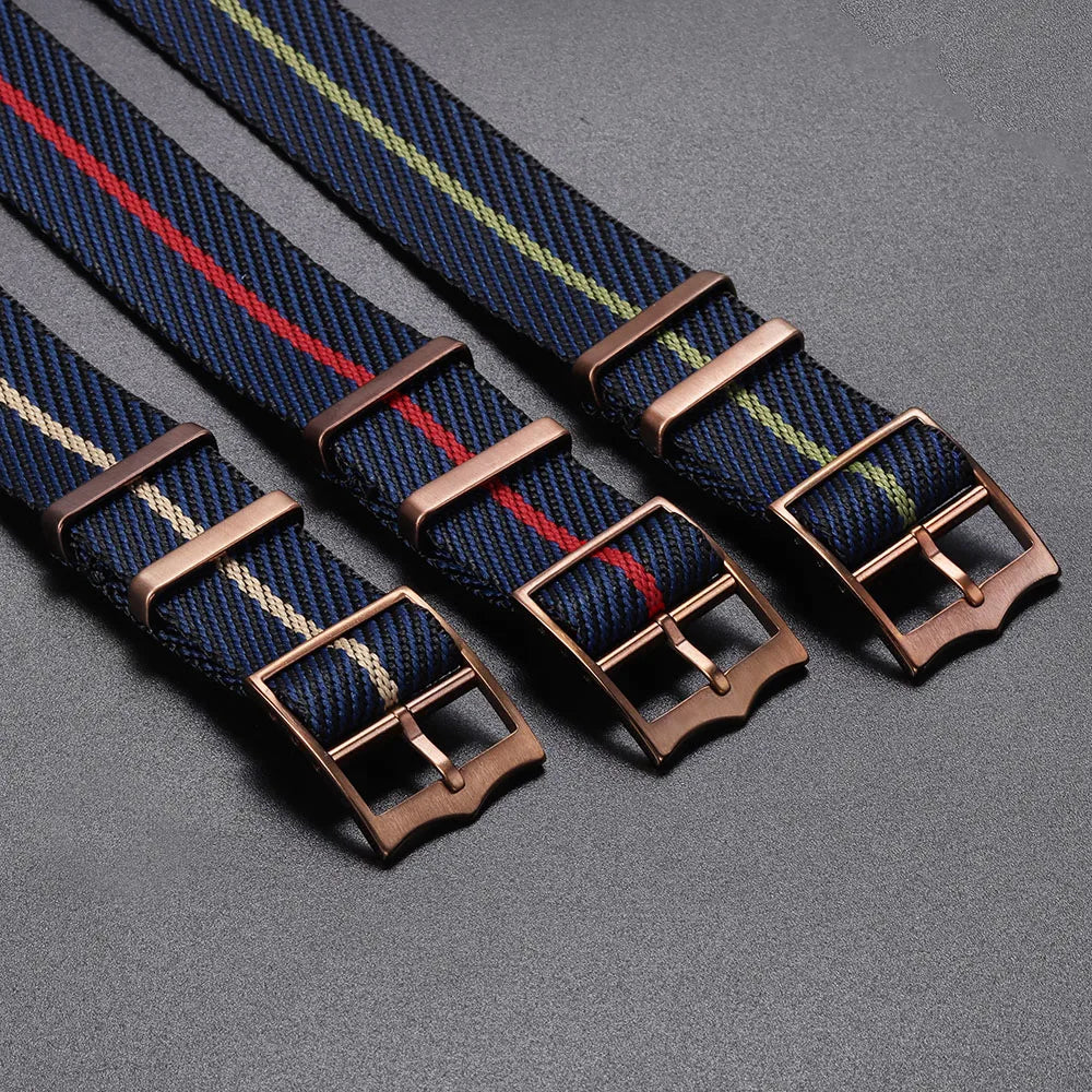 Premium Nylon Watch Band for Rolex for Tudor Army Military Strap for Seiko Fabric Canvas Bracelet Men Sport Wristband 20mm 22mm