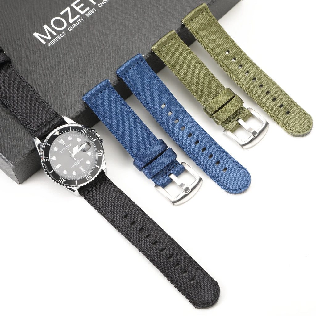 18mm 20mm 22mm Nylon Watch Strap Men Sport Replacement Band Bracelet for Samsung S3 Huawei Watch GT 2 Pro 46mm Amazfit GTR 47mm