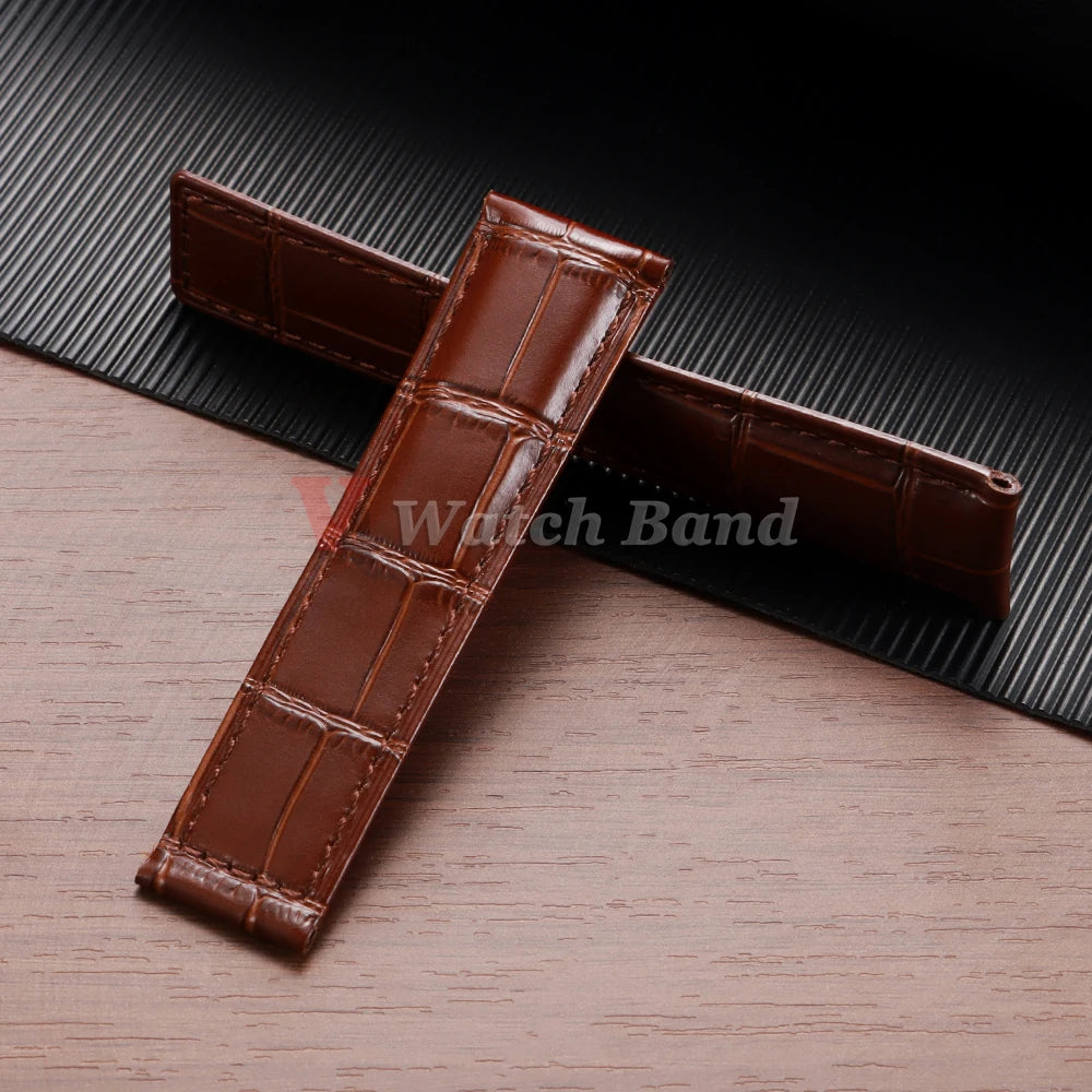 20mm 22mm 24mm Cowhide Watch Strap for Breitling Strap Waterproof Bracelet for Breitling Men Wristband Genuine Leather Watchband