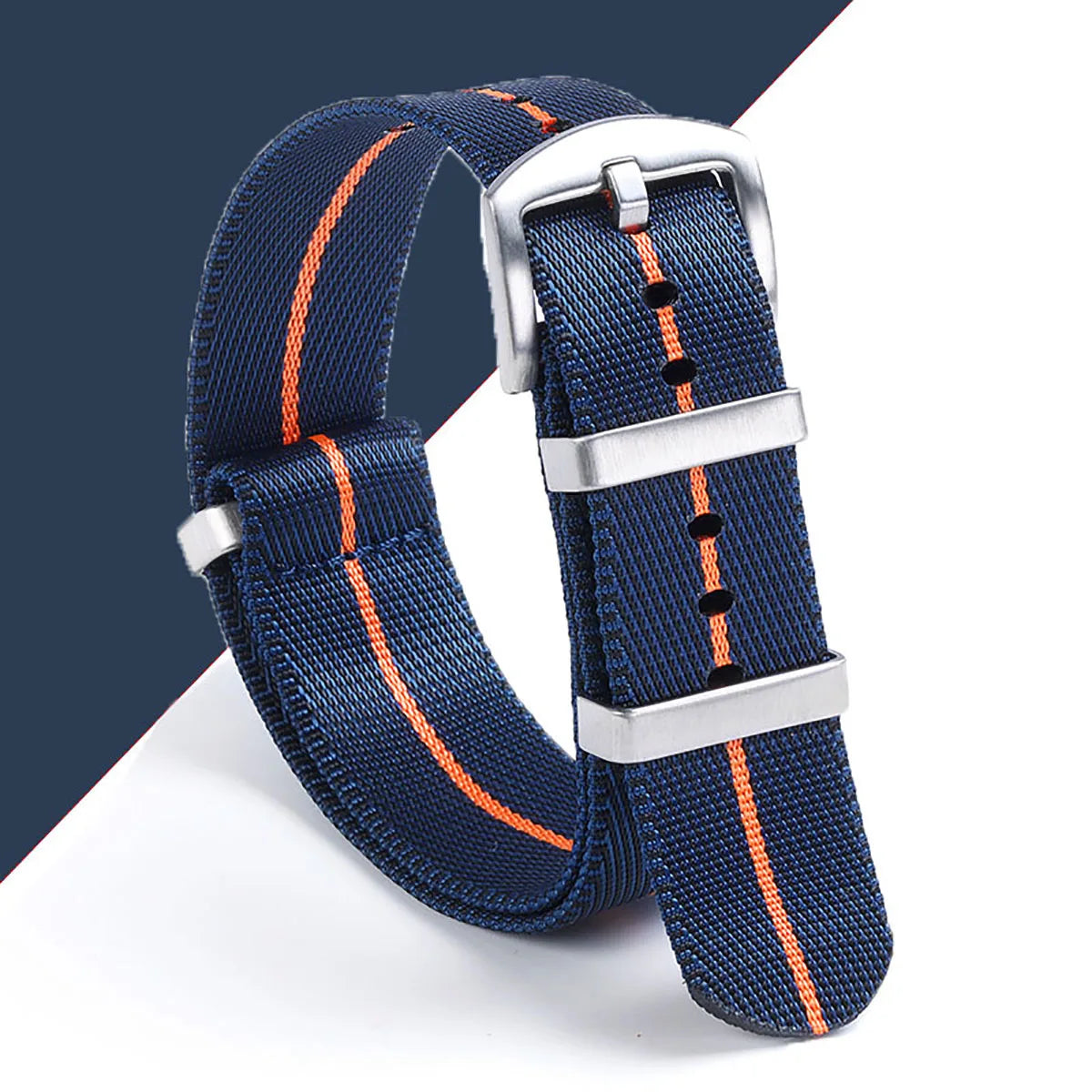 High Density Nylon Watch Band for Omega Bracelet for Huami Amazfit GTS for Seiko for Tudor Military Strap for Samsung Galaxy