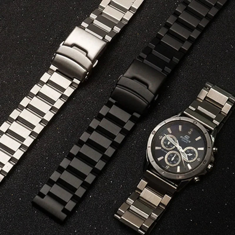 Metal Strap Stainless Steel Bracelet for Seiko Watch Luxury Buckle for SEIKO Wristband 19mm 21mm 25mm 18mm 20mm 22mm 24mm