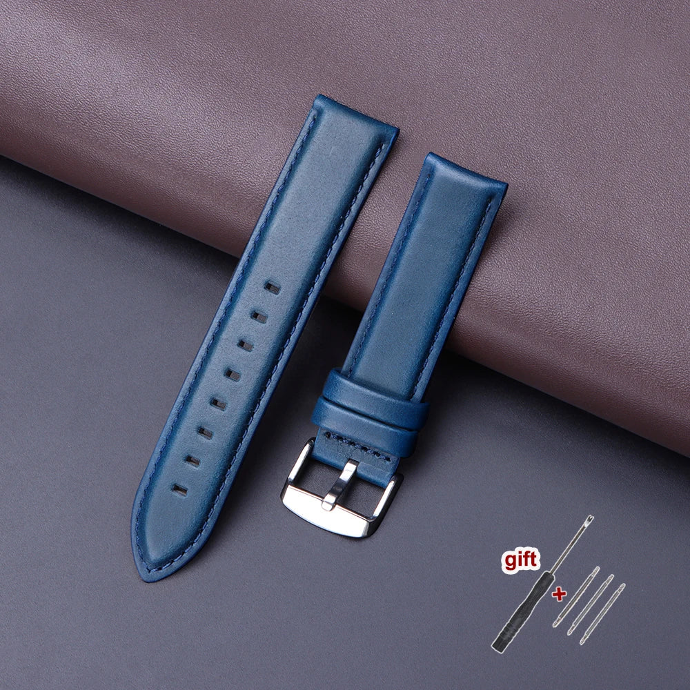 Universal Leather Strap for DW Daniel Wellington Watch Band 17mm 18mm 20mm 22mm Meninos Assistem Genuine Leather Watchband