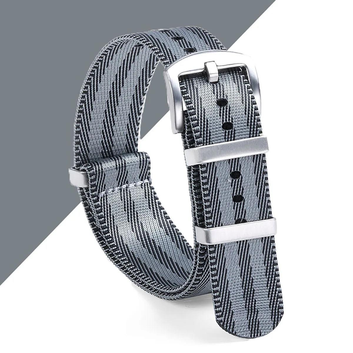 High Density Nylon Watch Band for Omega Bracelet for Huami Amazfit GTS for Seiko for Tudor Military Strap for Samsung Galaxy