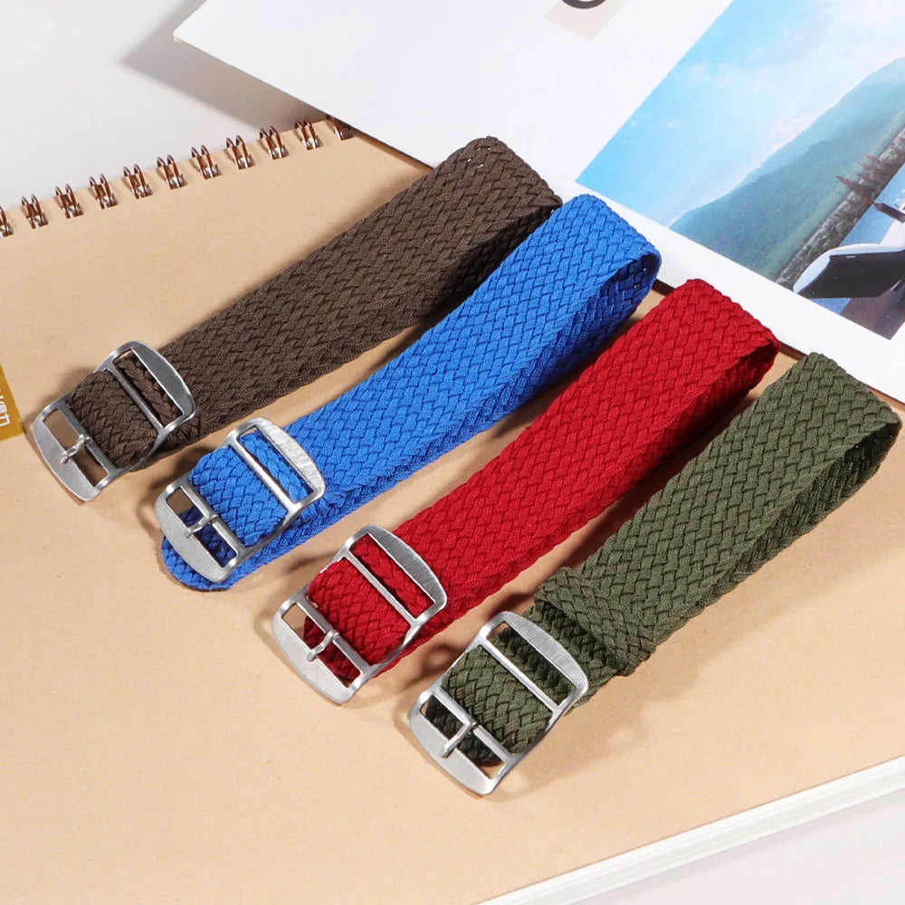 14/16/18/20/22mm Nylon Watch Strap 20mm for Omega 007 Replacement Band for Rolex Premium Soft Straps Universal Sports Watch Band