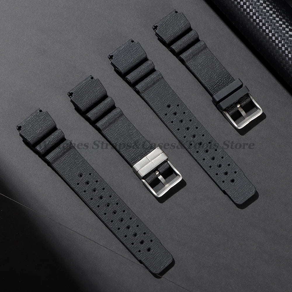 ND Limits Diver Watchband for Seiko for Rolex for Citizen Resin Wristband Men's Women High Quality Bracelet 20mm 22mm 24mm Strap