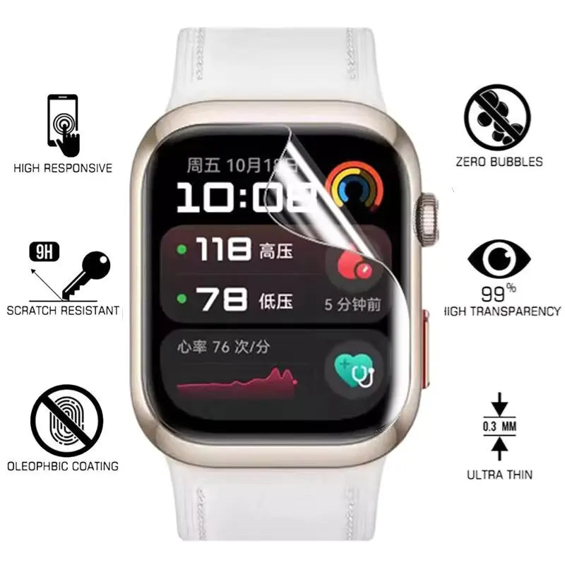 For Huawei Watch D2 Protector Film Clear HD Screen Protective Cover For Huawei Watch D2 Hydrogel Films Anti-Scratch Accessories