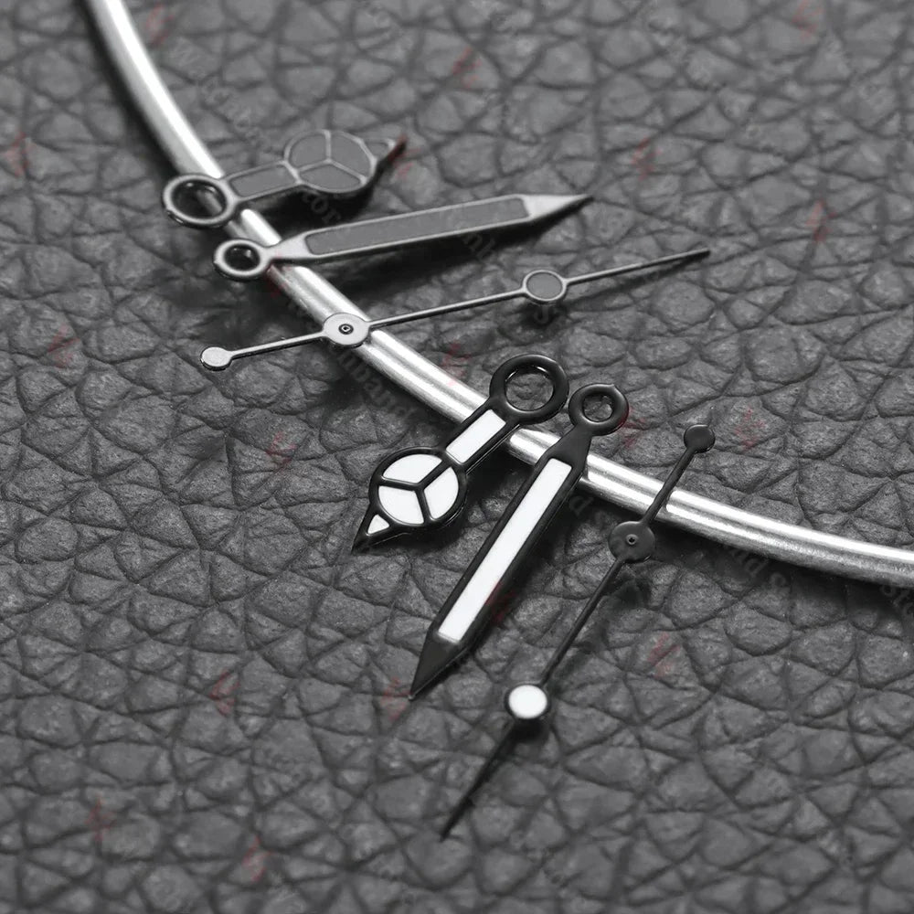 NH35 Silver Submariner Hands Nh35 Lumen Pointer Mercedes Diver Hands for Seiko Watches Replacement Part NH35 NH36 4R 7S Hands