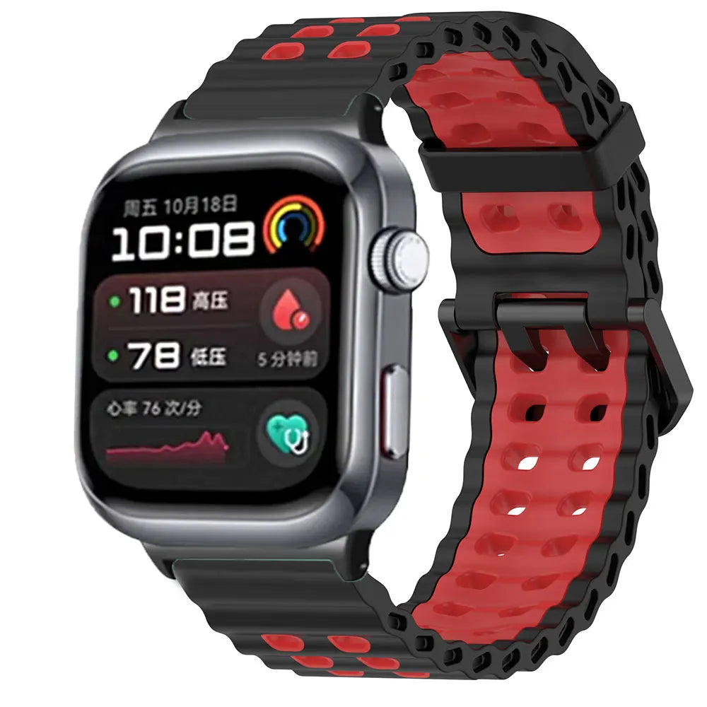 For Huawei Watch D2 Strap Silicone Wristband Accessories Correa For Huawei Watch D2 Smartwatch Bracelet Metal Connector Band