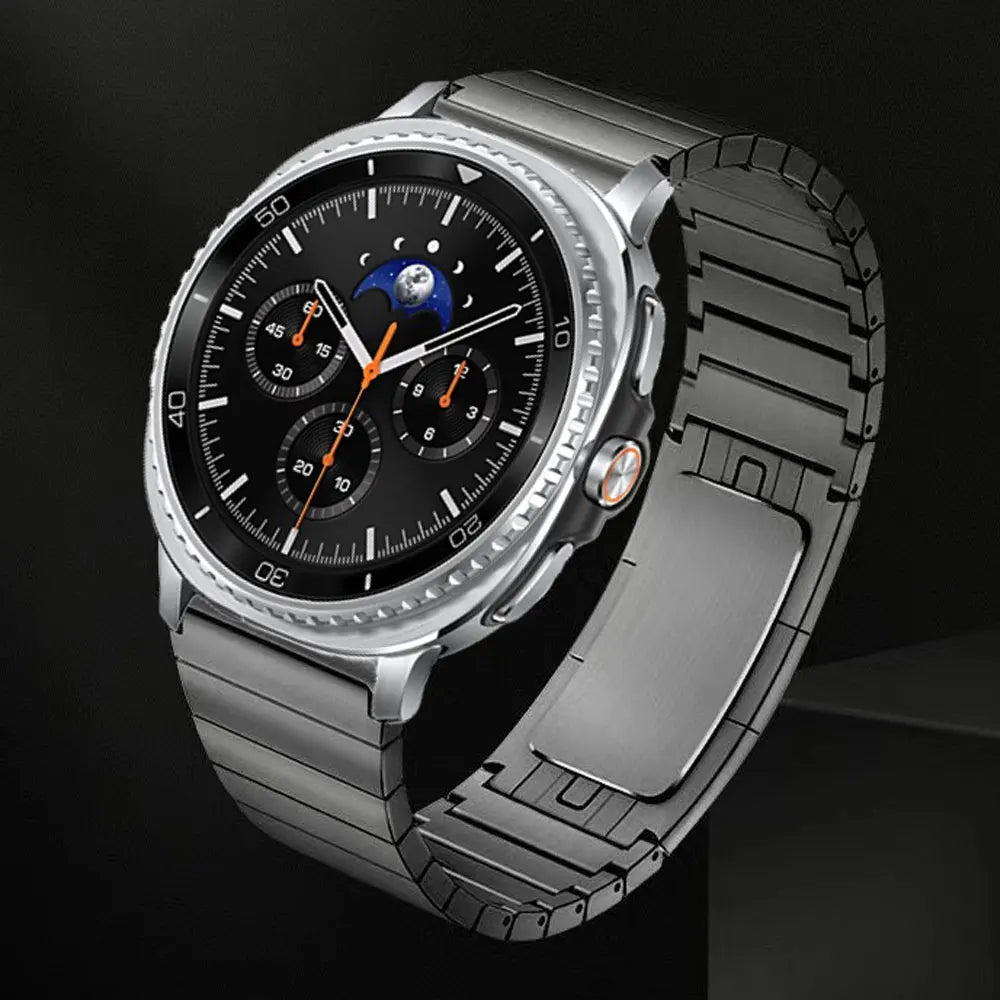 Stainless Steel Strap For Galaxy Watch Ultra 1 2 47mm Band Business Bracleet For Samsung Watch 8 40 44MM 8Classic Metal Correa