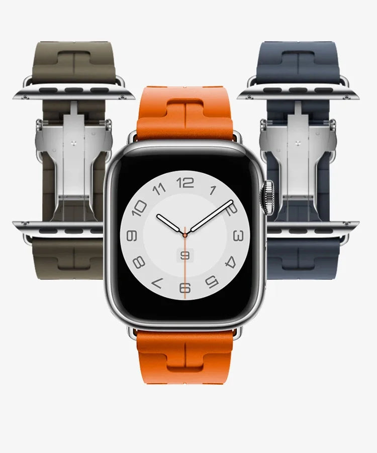 Kilim Single Tour Strap For Apple Watch 11 46 42mm Silicone Bracelet Band For Iwatch 10 9 8 se 49/45mm Sport Wristband Accessory