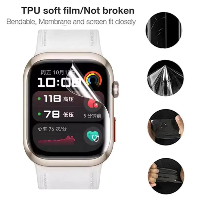 For Huawei Watch D2 Protector Film Clear HD Screen Protective Cover For Huawei Watch D2 Hydrogel Films Anti-Scratch Accessories