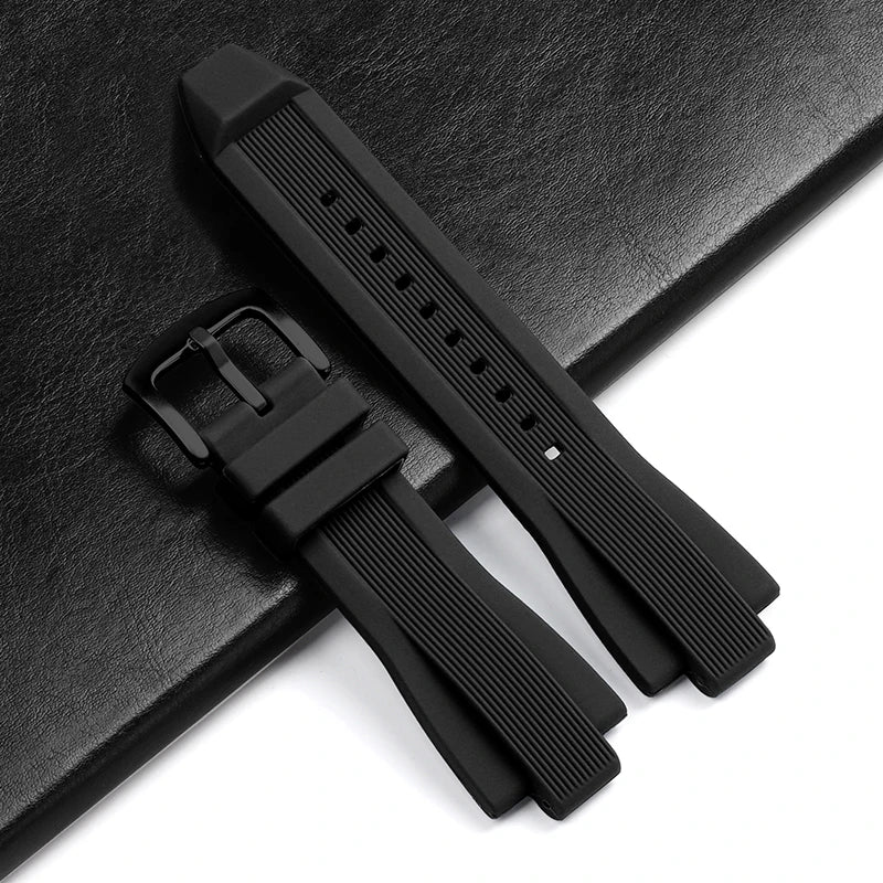 13X29mm Silicone Strap for Michael Kors Watch Band MK9020 MK8729 MK9026 MK8184 MK8152 Soft Bracelet Men Replacement Wristband