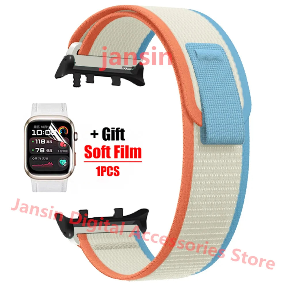 Nylon Loop Bracelet For Huawei Watch D2 Correa Sport Wristband For Huawei Watch D2 Strap Replaceable Soft Film Accessories