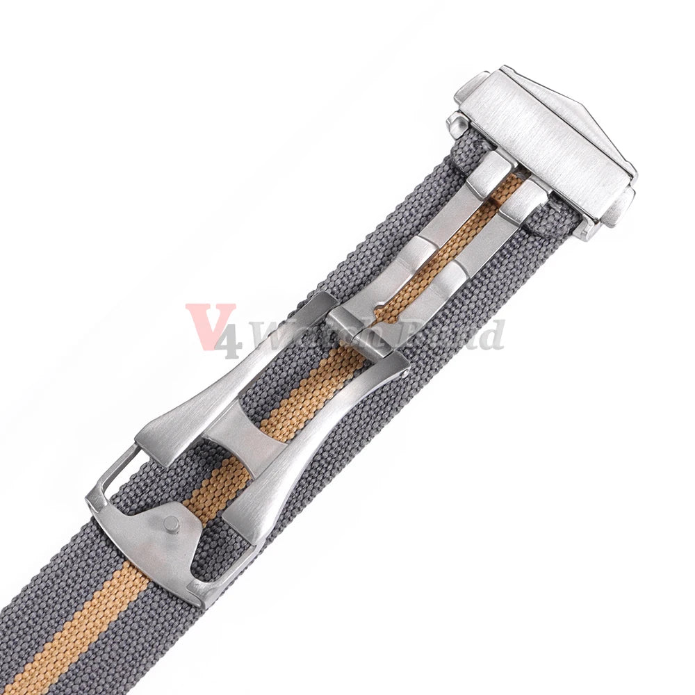 18 20mm Stainless Steel Deployment Buckles Clasp for Omega Folding Watch Buckle Strap Butterfly Button for Seamaster Speedmaster