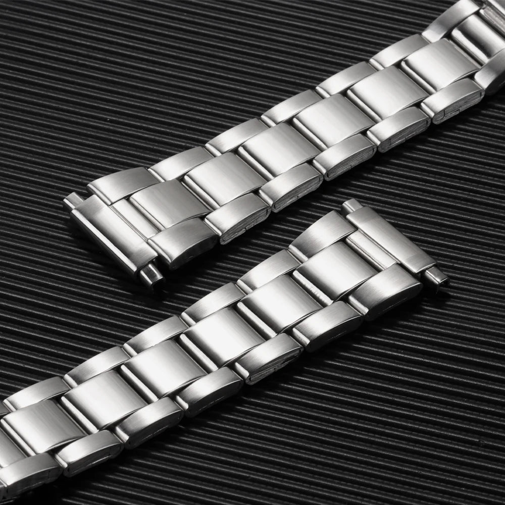 16-22mm Stainless Steel Strap for Seiko for Universal Smart Watch Band Women Men Watchbands Fashion Adjustable New Bracelet