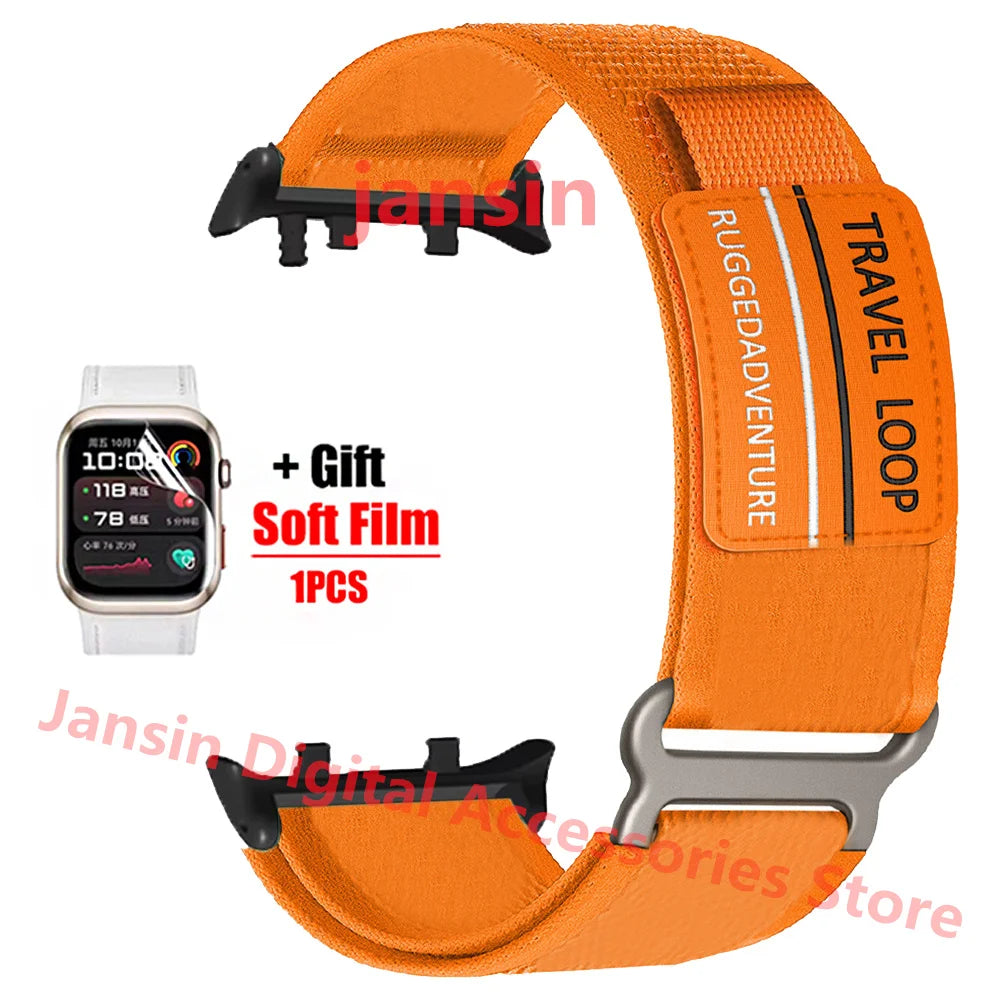 Nylon Loop Bracelet For Huawei Watch D2 Correa Sport Wristband For Huawei Watch D2 Strap Replaceable Soft Film Accessories