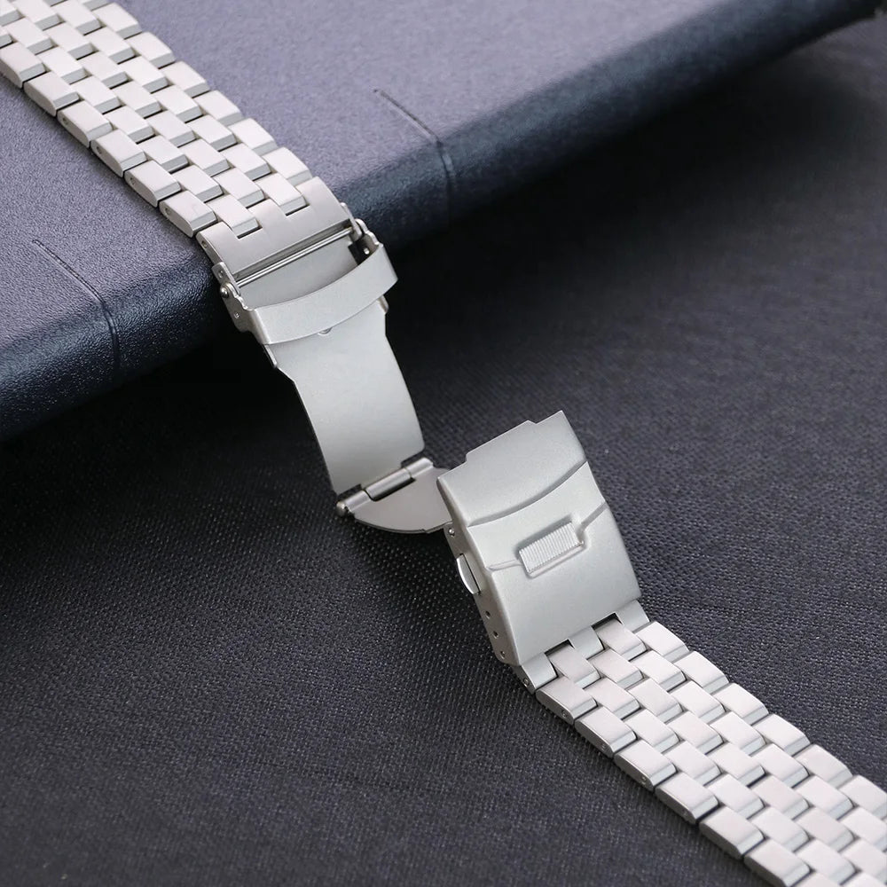 Metal Strap For Apple Watch 10 46mm Ultra 1 2 49mm Band Stainless Steel Correa For Iwatch 9 8 44mm 45mm Se 3 2 1 42mm Bracelet