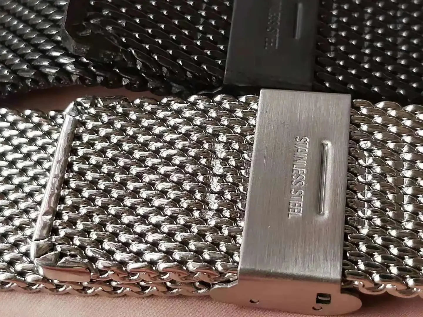 1.0 Mesh Milanese Strap for Seiko for Casio 2.5 Thickness Stainless Steel Watch Bracelet for DW for Omega Wristbelt18/20/22/24mm