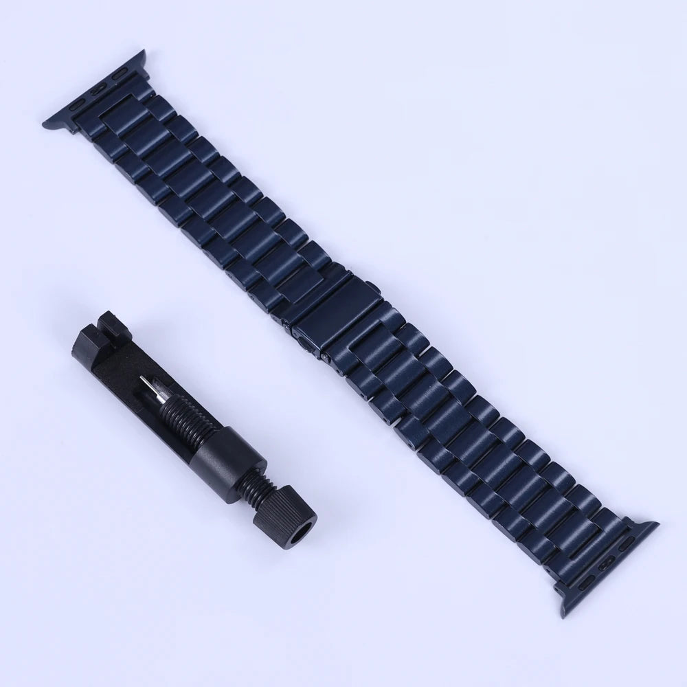 Metal Strap For Apple Watch Band 49mm 45mm 41mm 46mm 44mm Stainless Steel Correa Bracelet belt iwatch 42mm series 7 6 SE 8 Ultra