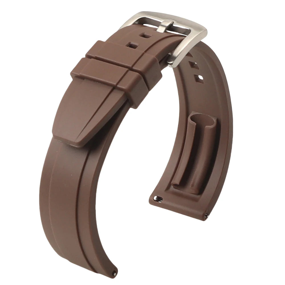 Universal Watrproof Rubber Strap 18mm 19mm 20mm 22mm for Armani for Omega Wristbelt Sport Silicone Watch Band for Seiko Bracelet