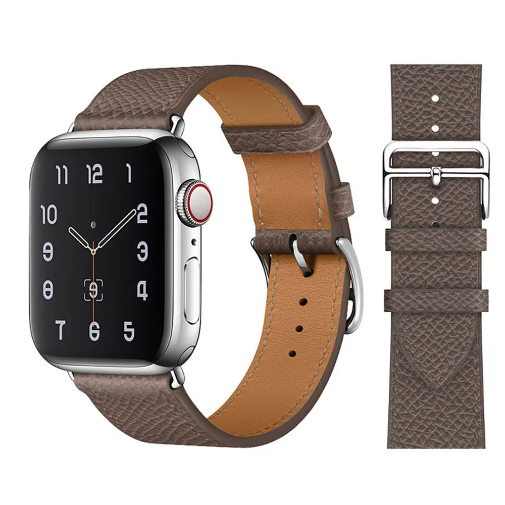 Vintage Leather Strap For Apple watch band 44mm 49mm 45mm 42mm 46mm 40mm correa bracelet iWatch series 7 8 6 SE ultra Watchband