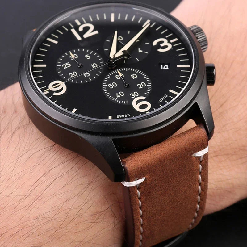 Watchband 18mm 19mm 20mm 21mm 22mm 24mm Wrist Belt for Huawei 42mm 46mm Black Yellow Brown Strap for Samsung Galaxy