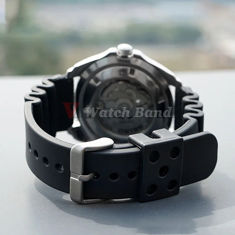 20mm 22mm Watchband Sport Bracelet for Seiko 5 skx007 skx013 Abalone Canned Prospex Resin Replacement Silicone Wristband