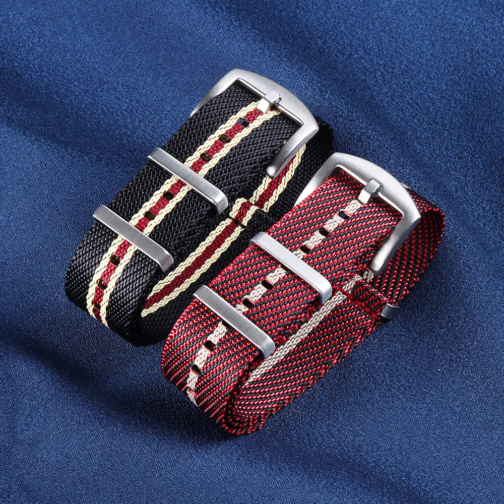 Universal Strap for Seiko Watchband for Rolex Bracelet for Omrga Canvas Nylon Band 22mm 20mm Wristband Watch Band Belt