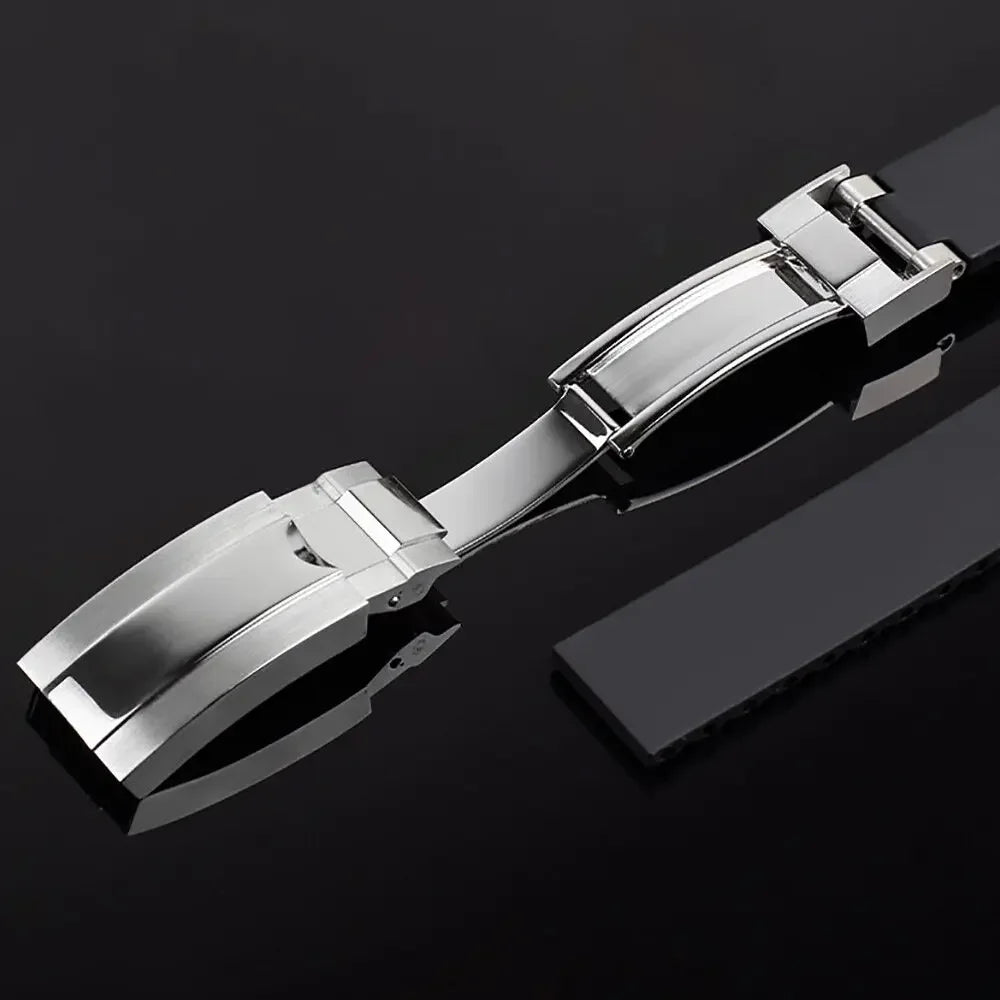 Wacthband Backle 9*16mm for Rolex Submariner Blackwater Ghost Ghost King Buckle Daytona Combination Lock Strap Steel Strap Clasp