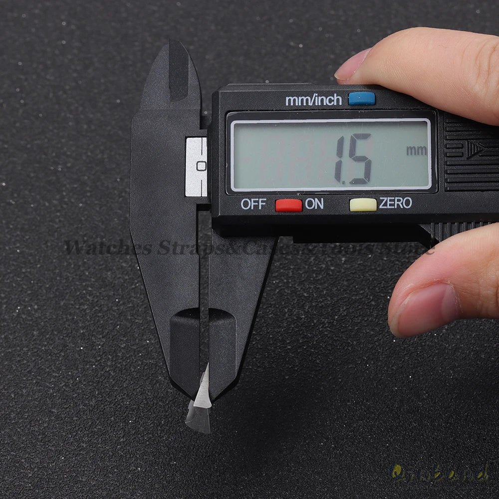 A Pair Solid Curved End Link 20mm for Rolex for Submariner for Daytona 116503 Water Ghost Rubber Watch Strap Seamless Connection