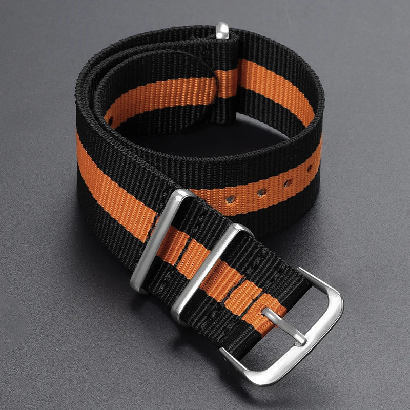 Nylon Watch Band for Omega 20mm 22mm 18mm Strap for Seiko Skx Turtle Military Watchband for Rolex Oyster Army Sport Bracelet