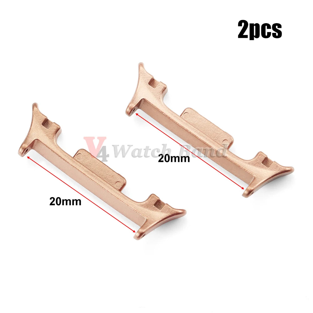 1pair Watch Adapter for Samsung Galaxy Watch 8 Classic Watchband Stainless Steel Connector for Galaxy Watch8 20mm 22mm Adapters