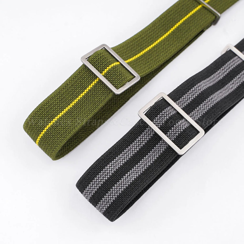 18mm 20mm 22mm Parachute Elastic Nylon Watch Strap for Omega Men Outdoors Sport Army Military Wrist Strap Bracelet Accessories