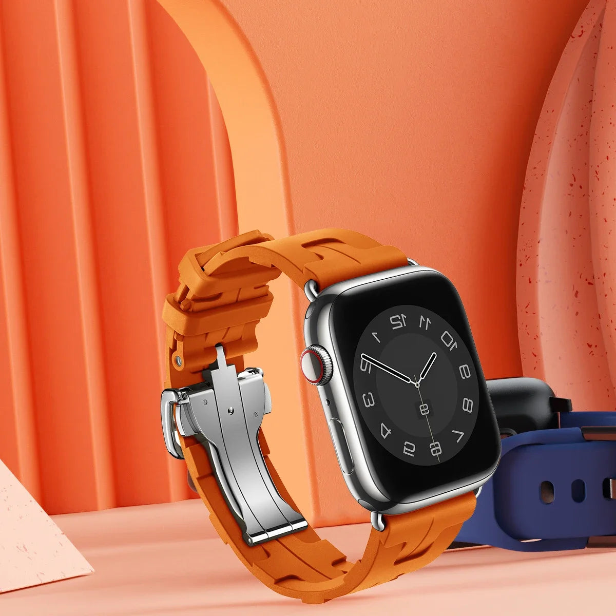 Kilim Single Tour Strap For Apple Watch 11 46 42mm Silicone Bracelet Band For Iwatch 10 9 8 se 49/45mm Sport Wristband Accessory