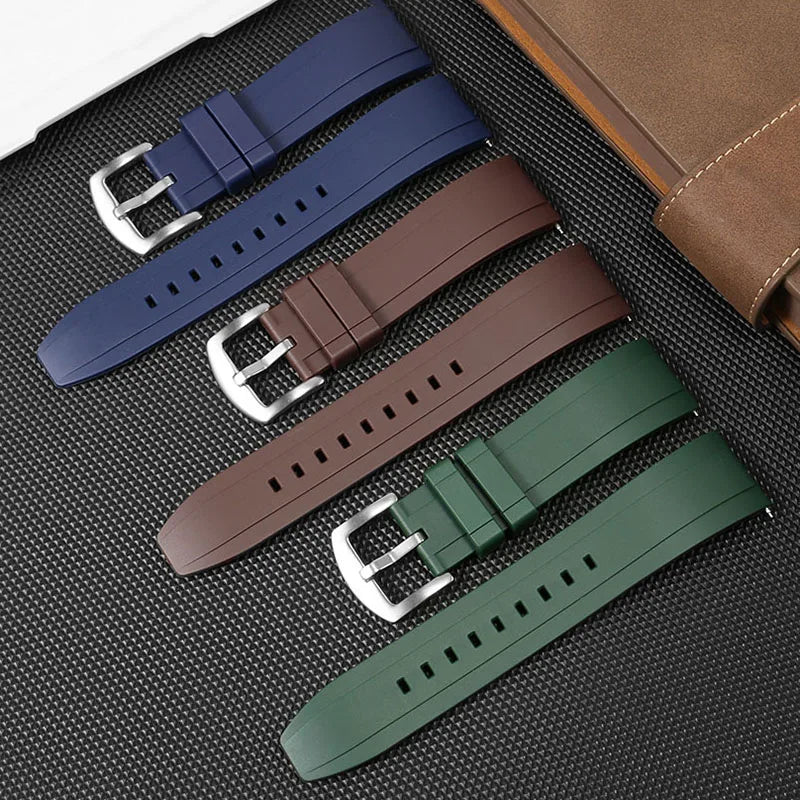 20mm 22mm 24mm Strap Silicone for Seiko Turtle Abalone Men Bracelet for Seiko 5 Skx Sports Rubber Wristband Quick Release Band