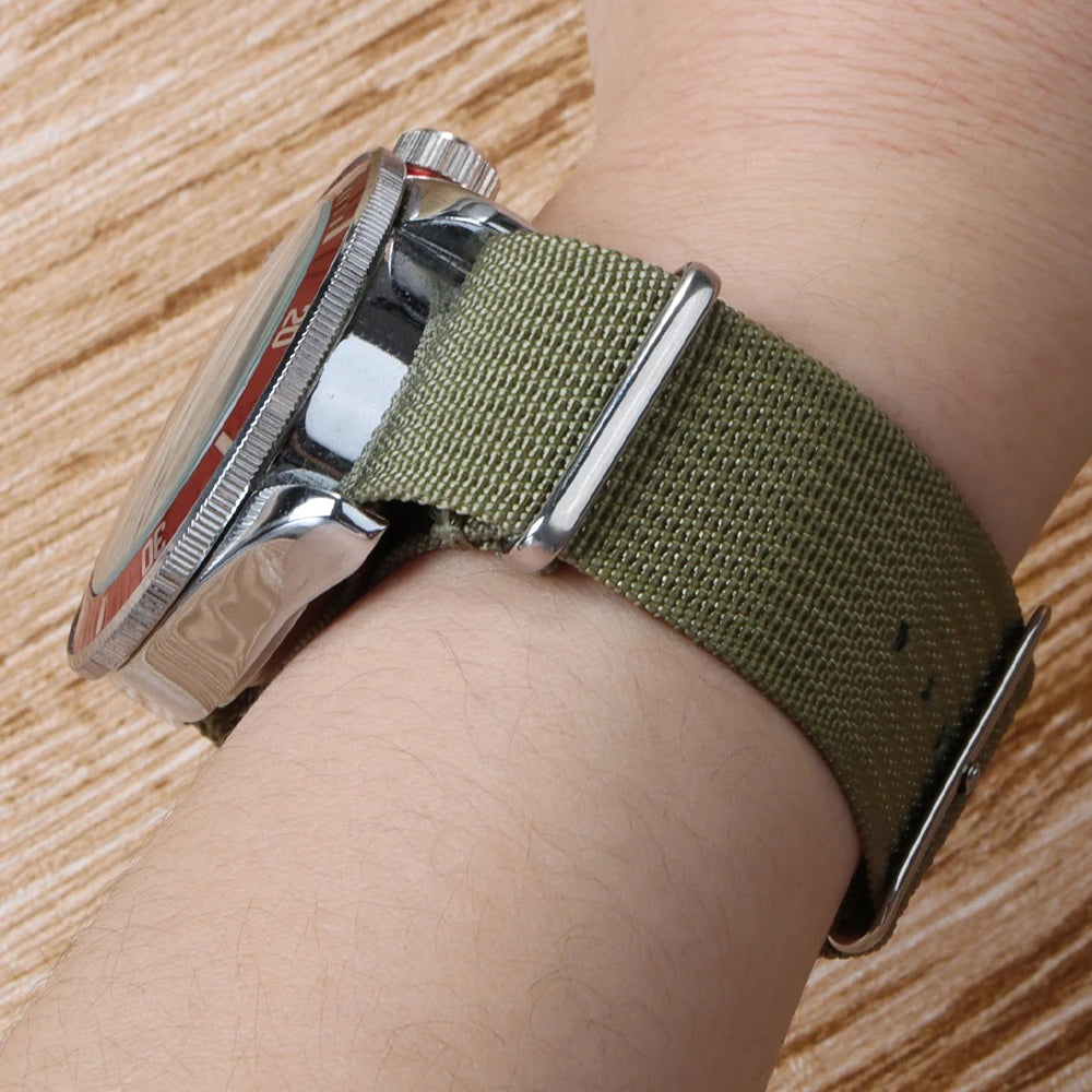 High Quality Nylon Watch Band for Omega 20mm 22mm 18mm Strap for Seiko Military Casual Watchband Army Sport Bracelet Replacement