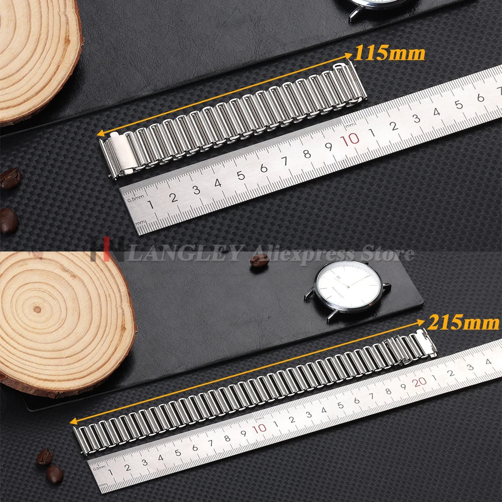 18mm 20mm 22mm Quick Release High Quality Stainless Steel Watch Strap for Huawei WatchGT4/GT5 Universal Men Bracelet Accessories
