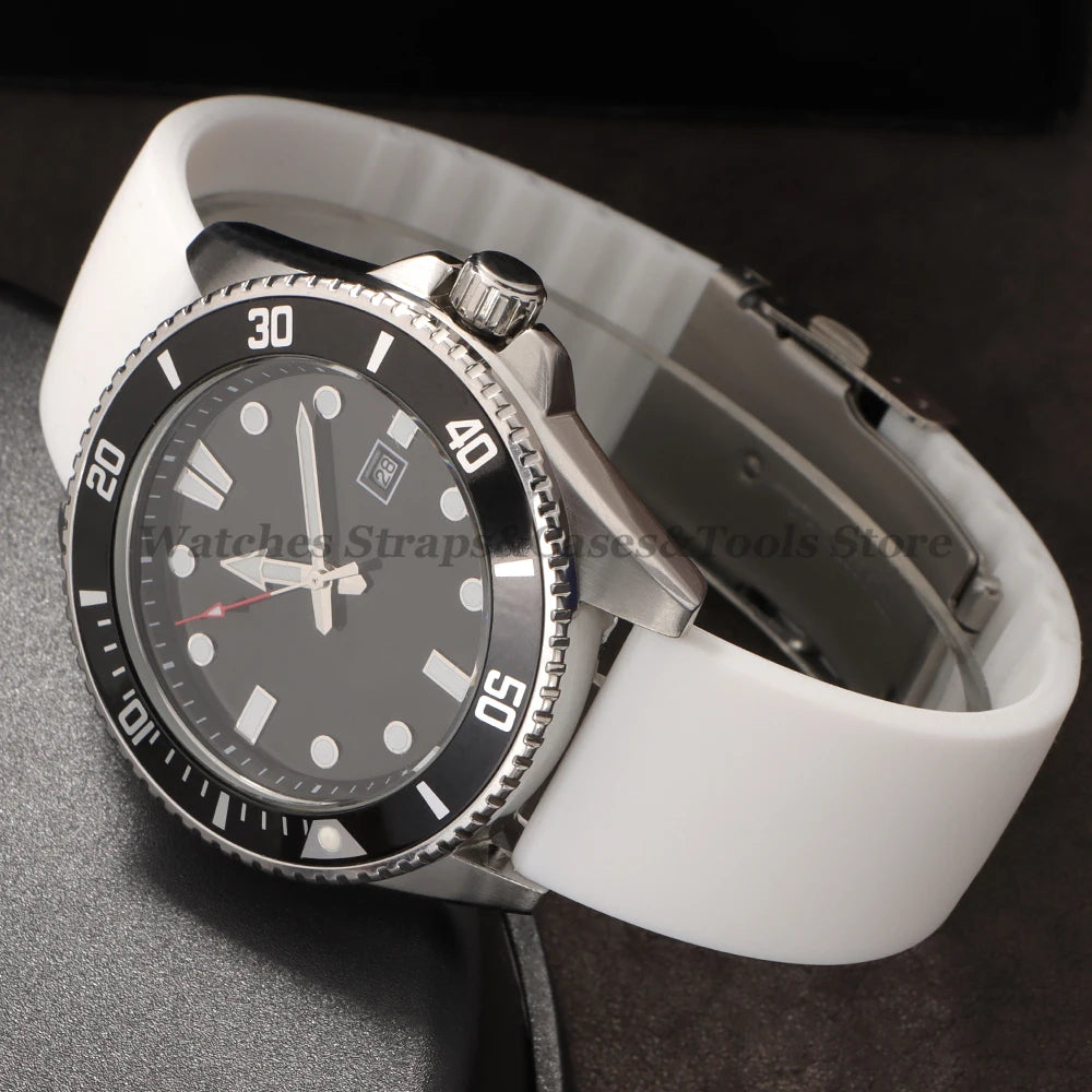 18mm 20mm 22mm 24mm Silicone Watch Strap for Rolex for Seiko Quick Release Bracelet Waterproof Rubber Strap Men Sport Wrist Band