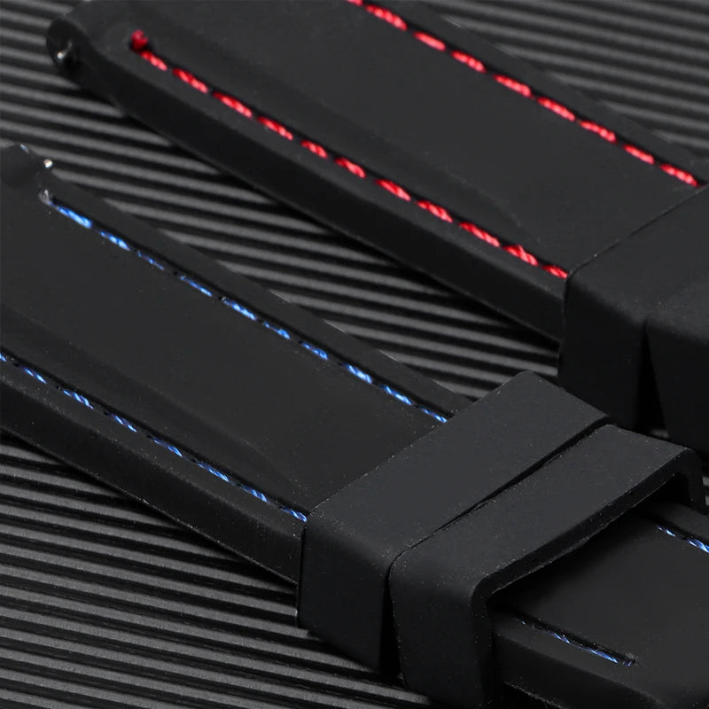 Quick Release Silicone Strap for Seiko 5 skx turtle Men Women Sport Waterproof Watch Band 18mm 20mm 22mm 24mm Butterfly Buckle