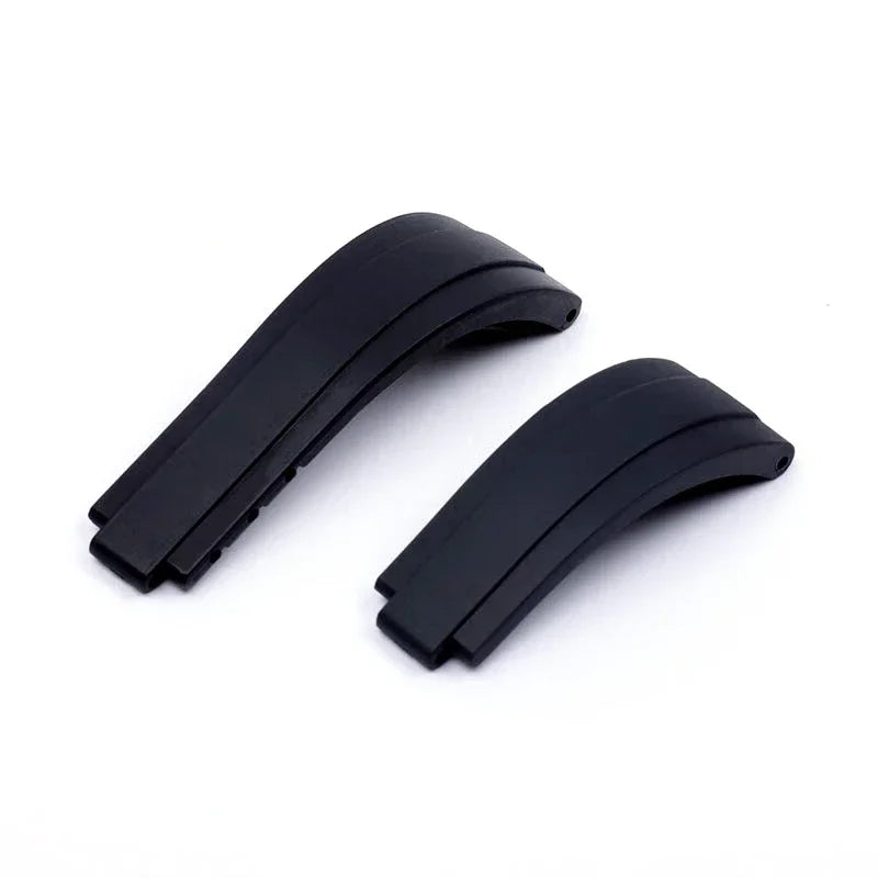 20mm Bracelet for Rolex Submariner DAYTONA GMT DEEPSEA Silicone Strap Diver Sport Waterproof  Rubber Watchband 9×9mm SlideBuckle